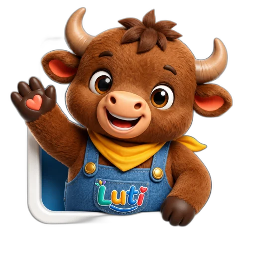 Luti Mascot đang bay lơ lửng